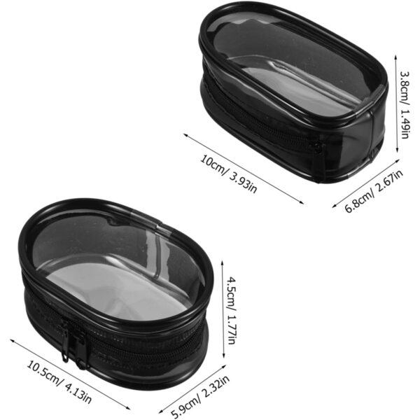 Set 4 Custodie Trasparenti BESTonZON per Bamboles - Organizer Pratico e Portatile