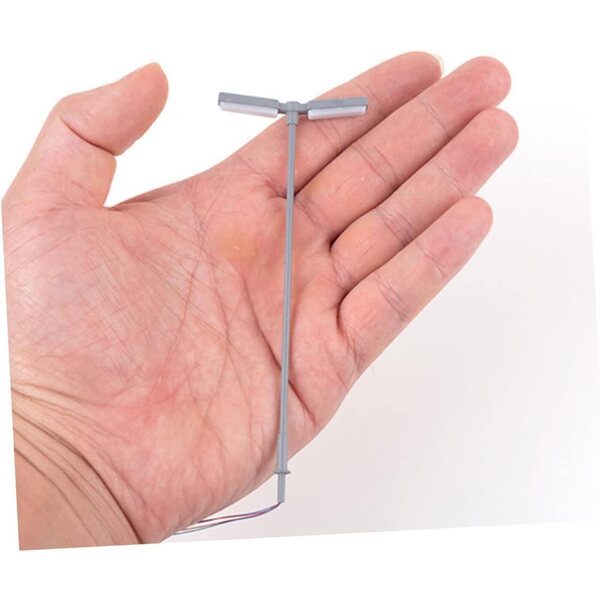 STOBOK 4 Miniatur-LED-Lampen für Puppenhäuser und Modellbau 11x4,5 cm