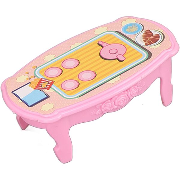 Kikumi Set Mobili Salotto Miniatura 1/16 per Casa Bambole con Divano, Tavolino e Sedie