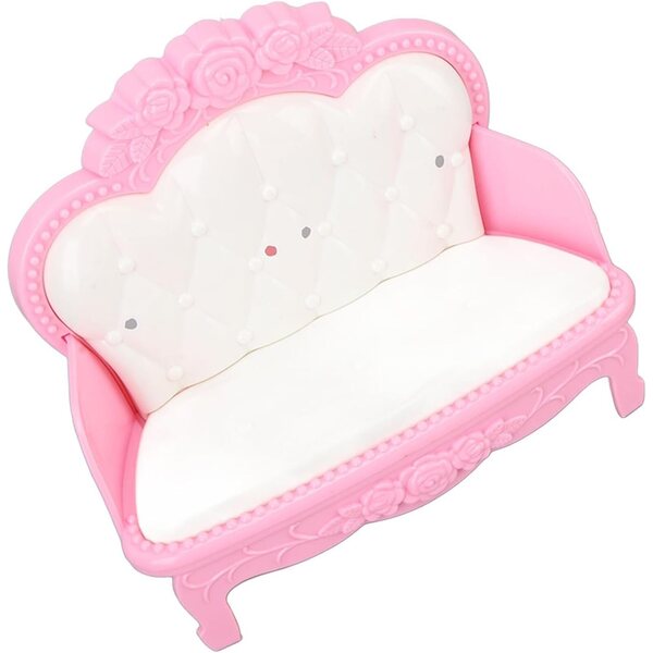 Kikumi Set Mobili Salotto Miniatura 1/16 per Casa Bambole con Divano, Tavolino e Sedie