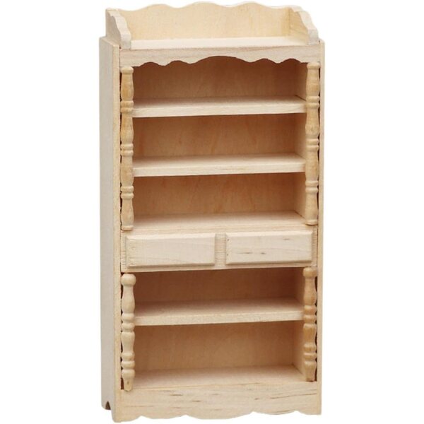 Armadietto Miniatura in Legno 1:12 per Casa delle Bambole - Decorazione Realistica