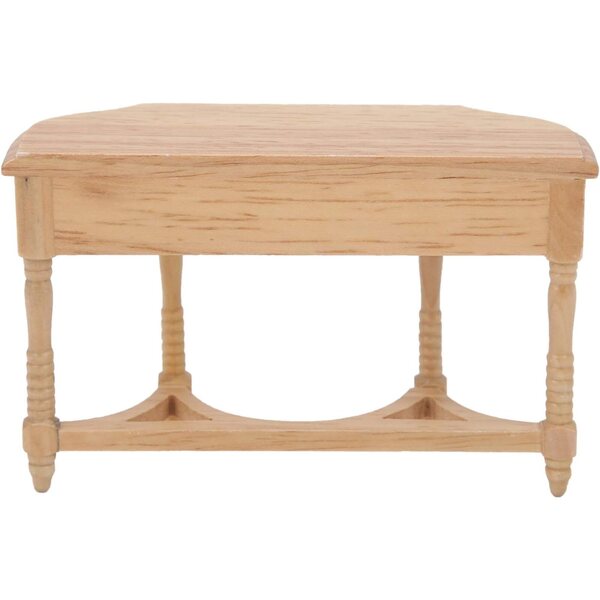 Bureau Miniatura in Legno con Cassetti a Molla per Casa delle Bambole Scala 1:12