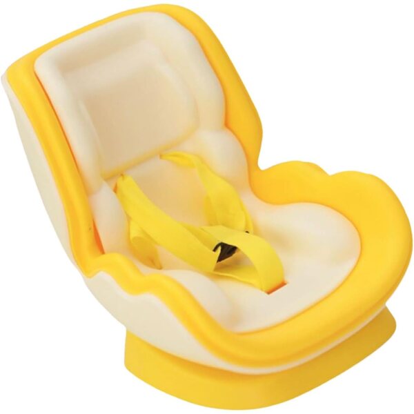 Autositz für Puppen mit magnetischer Belüftung und elegantem Design 14x14x10 cm
