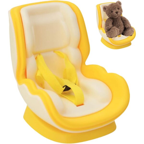 Autositz für Puppen mit magnetischer Belüftung und elegantem Design 14x14x10 cm