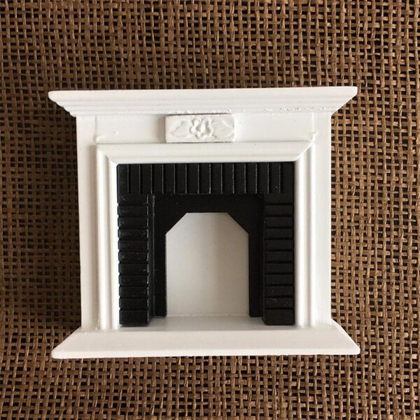 Camino in Miniatura in Legno Realistico per Casa delle Bambole Scala 1:12
