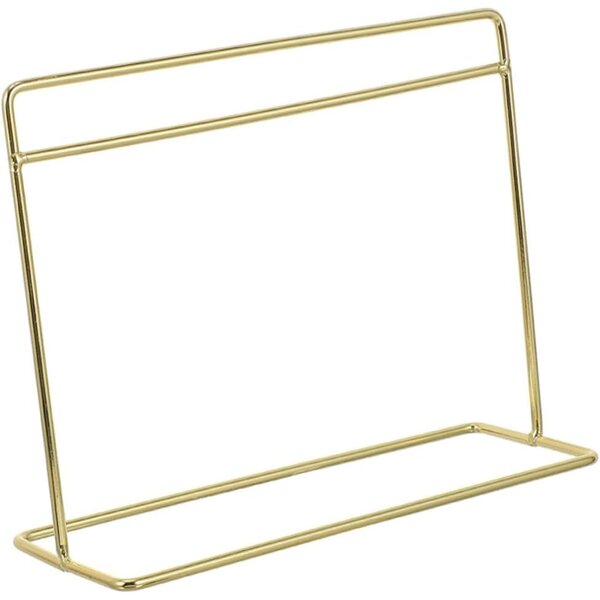 Mikinona Appendiabiti Mini in Ferro Dorato per Casa delle Bambole, Resistente e Decorativo