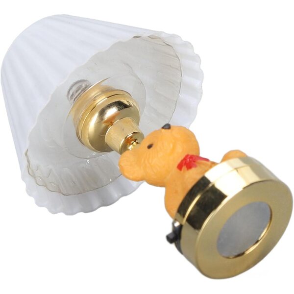 Bären-Tischlampe für 1:12 Puppenhaus mit LED und Batterie inklusive