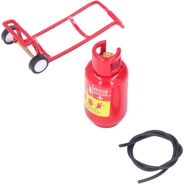 Airshi Alloy Mini-Feuerlöscher, Spielzeug, Dekoration und Spiel für Kinder ab 3 Jahren