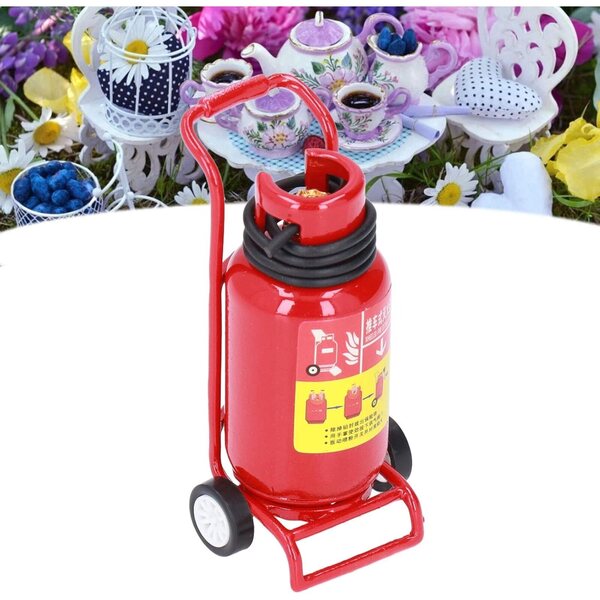 Airshi Alloy Mini-Feuerlöscher, Spielzeug, Dekoration und Spiel für Kinder ab 3 Jahren