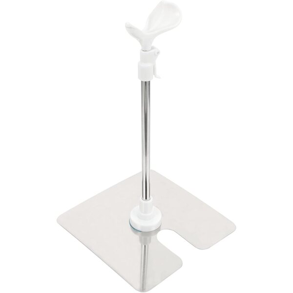 Support regolabile in acciaio inox ERINGOGO per esposizione e stoccaggio di bambole e figurine