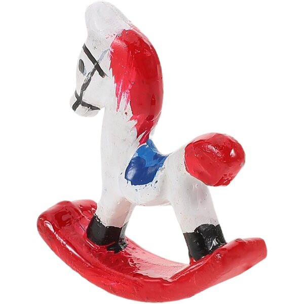 Mini Sedia a Dondolo per Casa delle Bambole - Accessorio Decorativo per Camerette Bambini