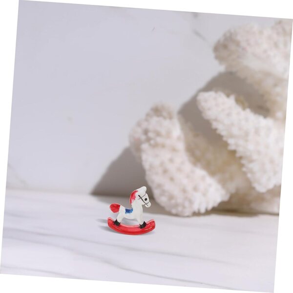 Mini Sedia a Dondolo per Casa delle Bambole - Accessorio Decorativo per Camerette Bambini