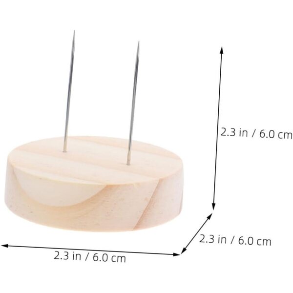 Halterung für Vaguelly-Puppen 3 Stück aus Holz und Metall, stabiler und praktischer Ständer