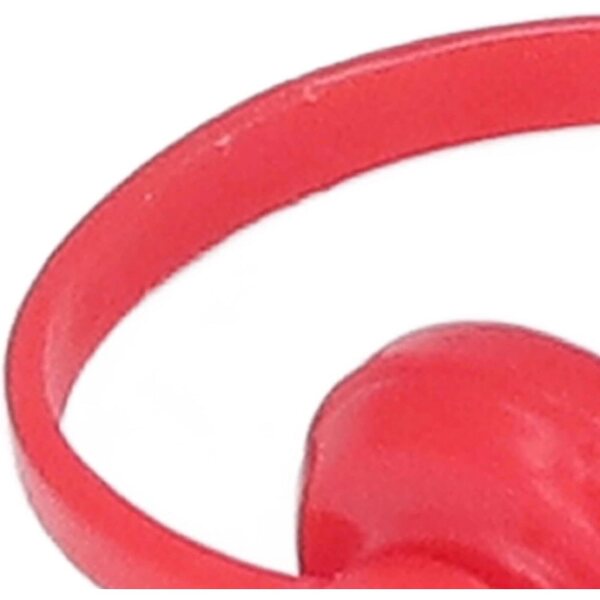 Casco Miniatura per Casa delle Bambole 1/12 Rosso, Realistico e Dettagliato