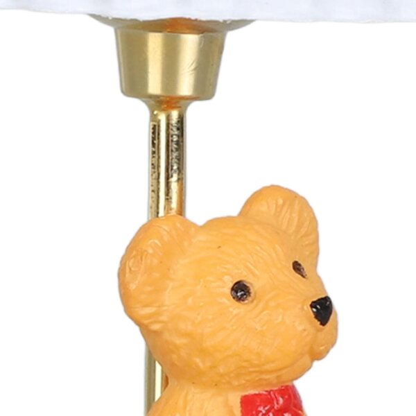 Bärenförmige LED-Lampe für 1:12 Puppenhaus, realistische Dekoration