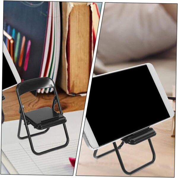 Cabilock Set 18 Supporti Miniatura a Forma di Sedia per Casa delle Bambole e Supporto Telefono
