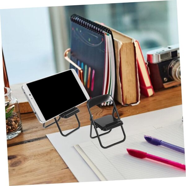 Cabilock Set 18 Supporti Miniatura a Forma di Sedia per Casa delle Bambole e Supporto Telefono