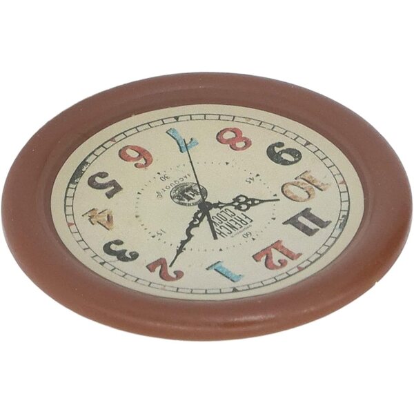 Orologio da Parete Miniatura in Resina per Casa delle Bambole Scala 1:12