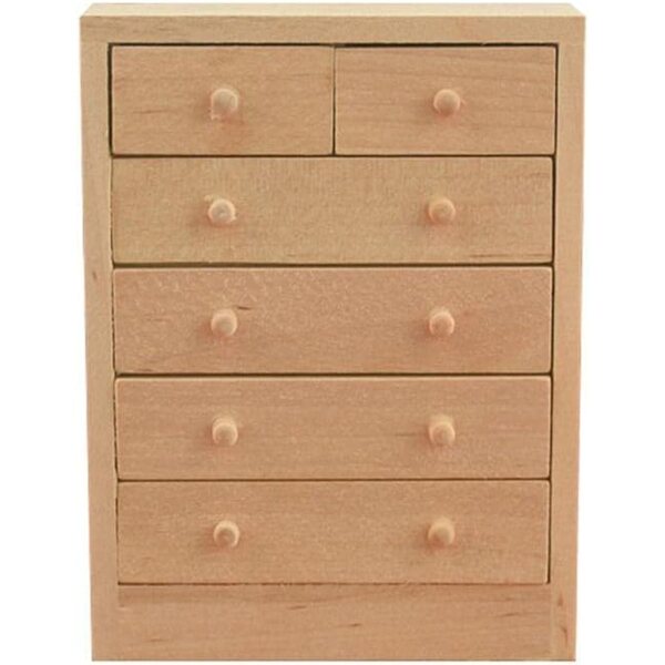 Mobili in legno in miniatura per casa delle bambole 1:12 - Accessorio decorativo sicuro ed ecologico