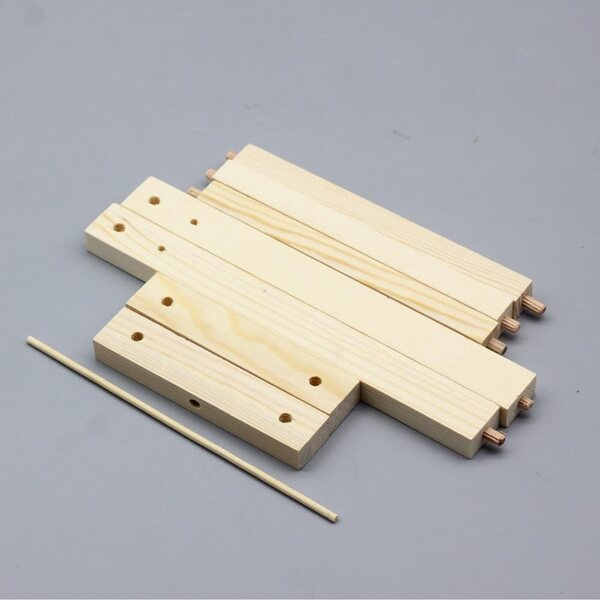 Wäscheleine aus Holz für Puppenkleidung, für große und kleine Puppen
