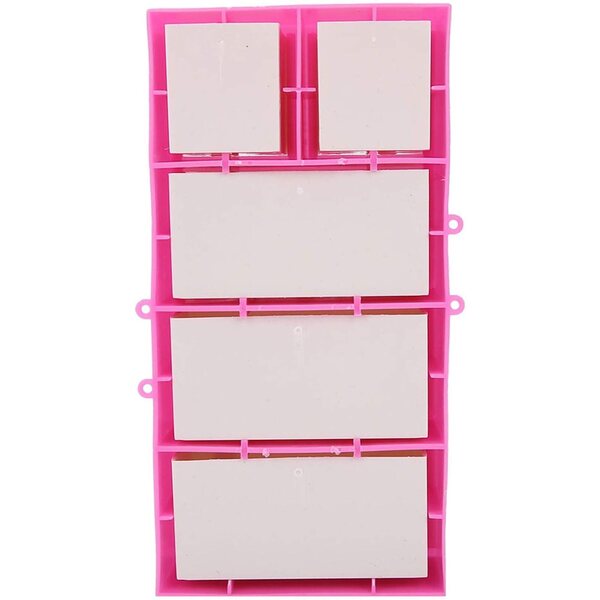 Robuster Puppenspielzeugschrank aus Kunststoff, Puppenhauszubehör
