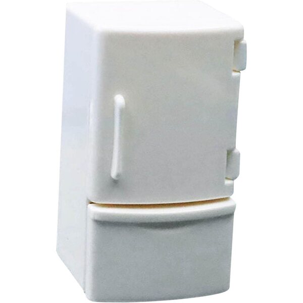 Mini frigorifero 1:12 per casa delle bambole, accessorio cucina in plastica