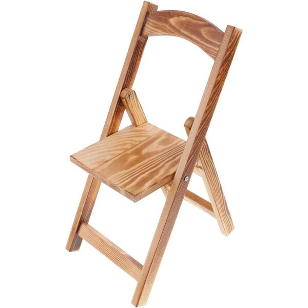 Chaise pliante in legno naturale per bambole BJD 1/3 - DuskHaven