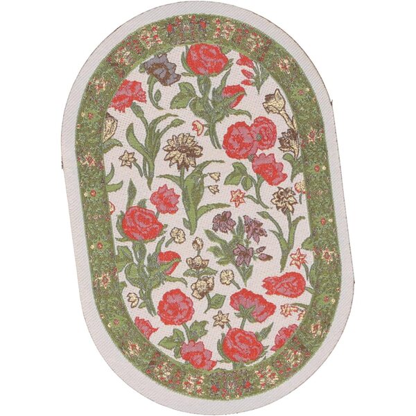 Mini Vintage Tissé Teppich 15 cm für Puppenhaus, farbenfrohes Deko-Accessoire