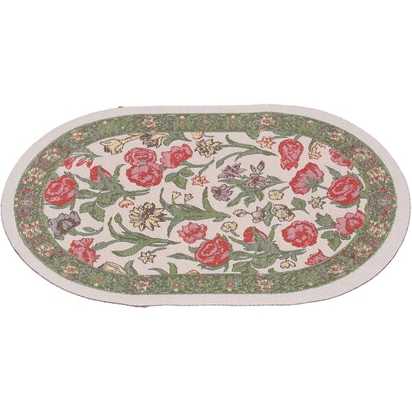 Mini Vintage Tissé Teppich 15 cm für Puppenhaus, farbenfrohes Deko-Accessoire