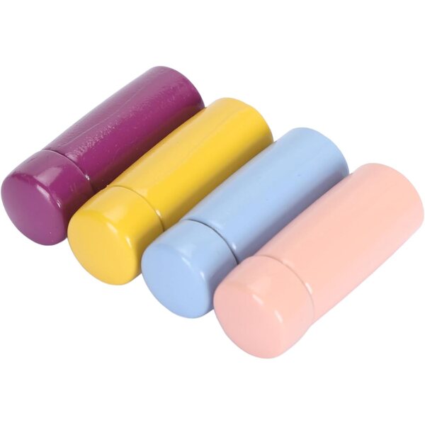 Mini-Isolierflaschen für Puppenhaus, 4 Farben, sicheres Lernspiel