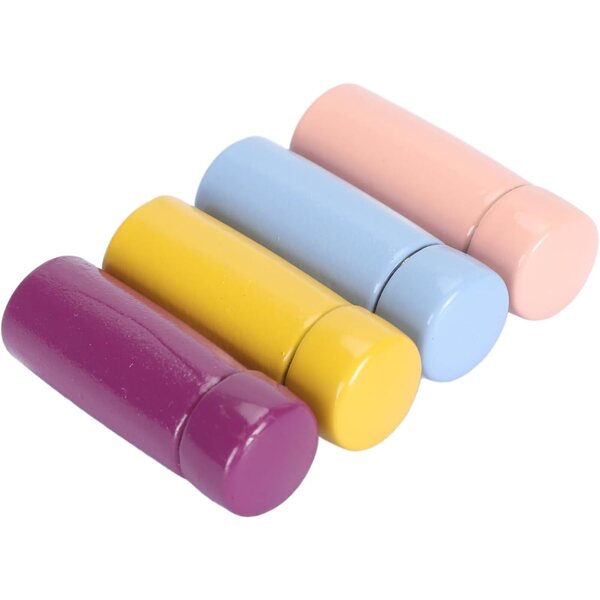 Mini-Isolierflaschen für Puppenhaus, 4 Farben, sicheres Lernspiel