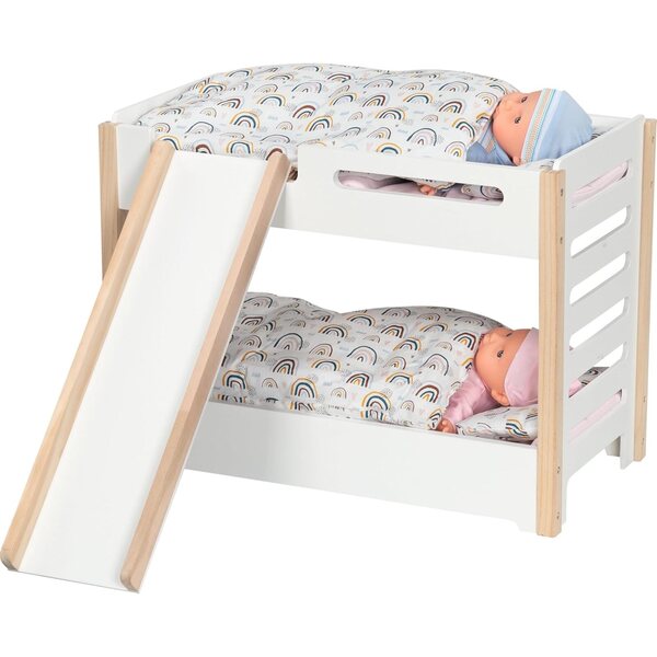Goki Lit Superposé aus Holz für Puppen mit Schlitten – kreatives und robustes Spiel