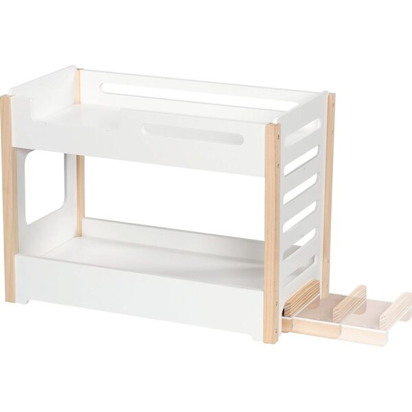 Goki Lit Superposé aus Holz für Puppen mit Schlitten – kreatives und robustes Spiel