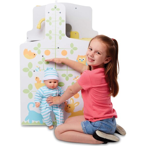 Centro attività per bambole Melissa & Doug Mine to Love con cucina, bagno e cameretta