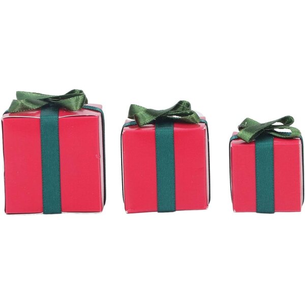 Set 3 Mini Ornamenti in Carta per Case delle Bambole 1:12 - Eleganti e Realistici