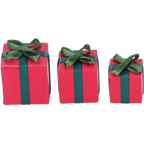Set 3 Mini Ornamenti in Carta per Case delle Bambole 1:12 - Eleganti e Realistici