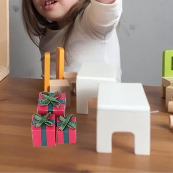 Set 3 Mini Ornamenti in Carta per Case delle Bambole 1:12 - Eleganti e Realistici
