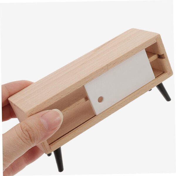 VICASKY Mini-Möbelset: Sofas, Lampe, TV-Schrank für Puppenhaus