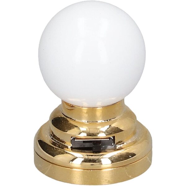 Miniatur-LED-Deckenleuchte mit CR1632-batteriebetriebenem Schalter für Puppenhaus 1:12