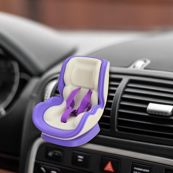 Sedile Auto per Bambola con Clip Ventilazione e Design Magnetico Decorativo