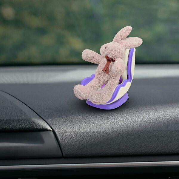 Sedile Auto per Bambola con Clip Ventilazione e Design Magnetico Decorativo
