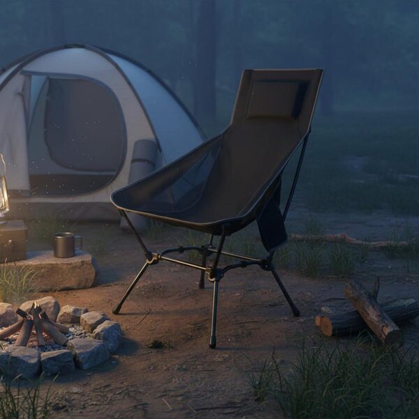 PETSOLA Mini-Campingzelt für Puppen mit Matratze aus Blumenstoff