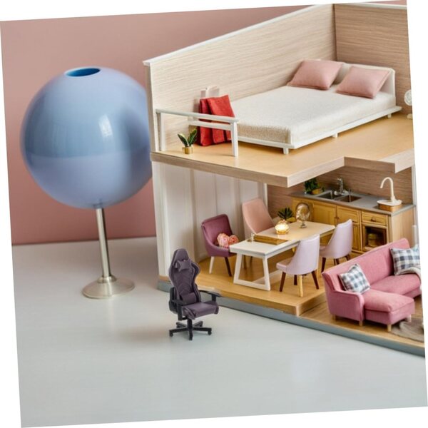Set Miniature Casa delle Bambole: Sedia e Scrivania da Gioco in Miniatura ABOOFAN