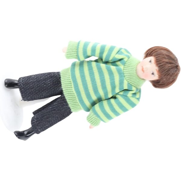 HEEPDD Miniatur-Keramik-Kinderfigur für Puppenhaus, 11,5 cm
