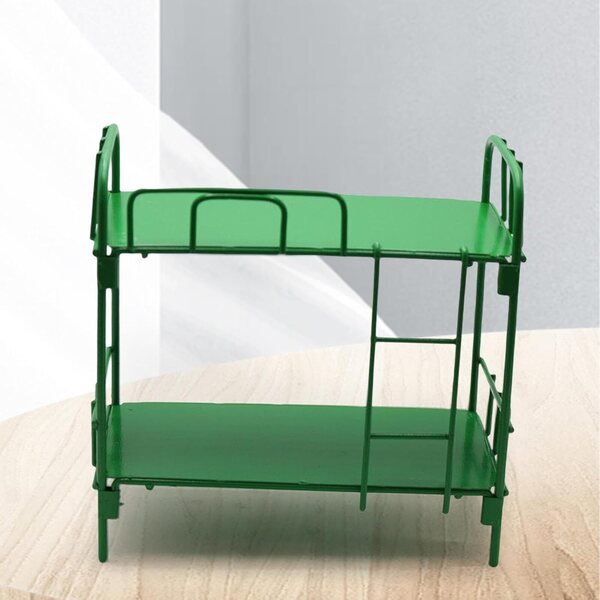 Mini letto portatile per casa delle bambole 1:12, arredamento perfetto per cameretta