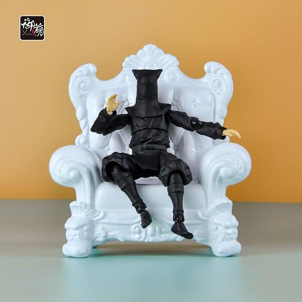 Mini divano bianco 1/12 per bambole YMY DOLL - accessorio casa dettagliato