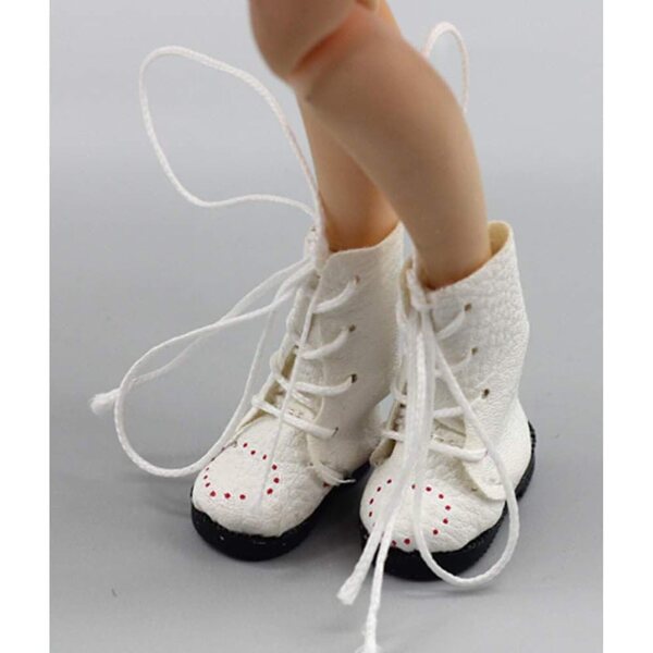 1/6 BJD Puppenstiefel mit Schnürsenkeln, Schuhzubehör für SD-Puppen
