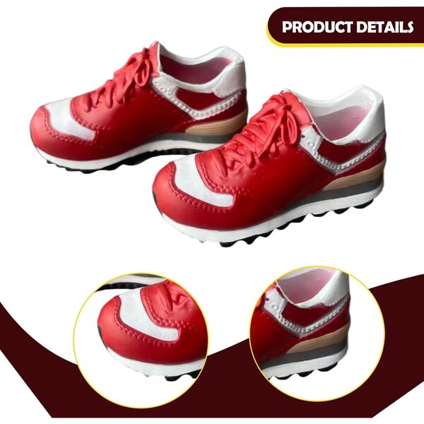 PVC-Schuhe für 1/6 weibliche Figuren, lässiges Design, perfekt für 30-cm-Puppen