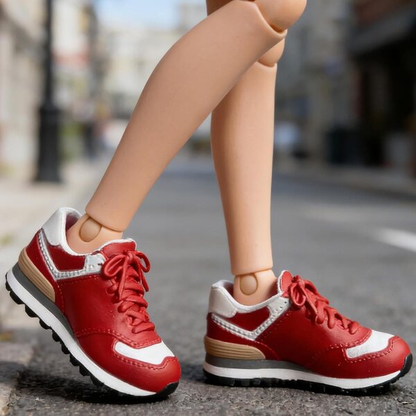 PVC-Schuhe für 1/6 weibliche Figuren, lässiges Design, perfekt für 30-cm-Puppen