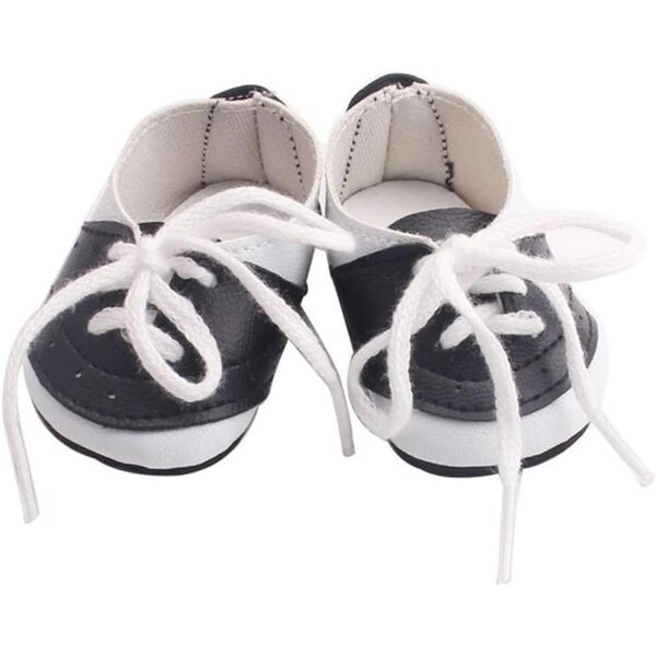 Schnürschuhe für Puppen 46 cm – Elegante und lässige flache Schuhe